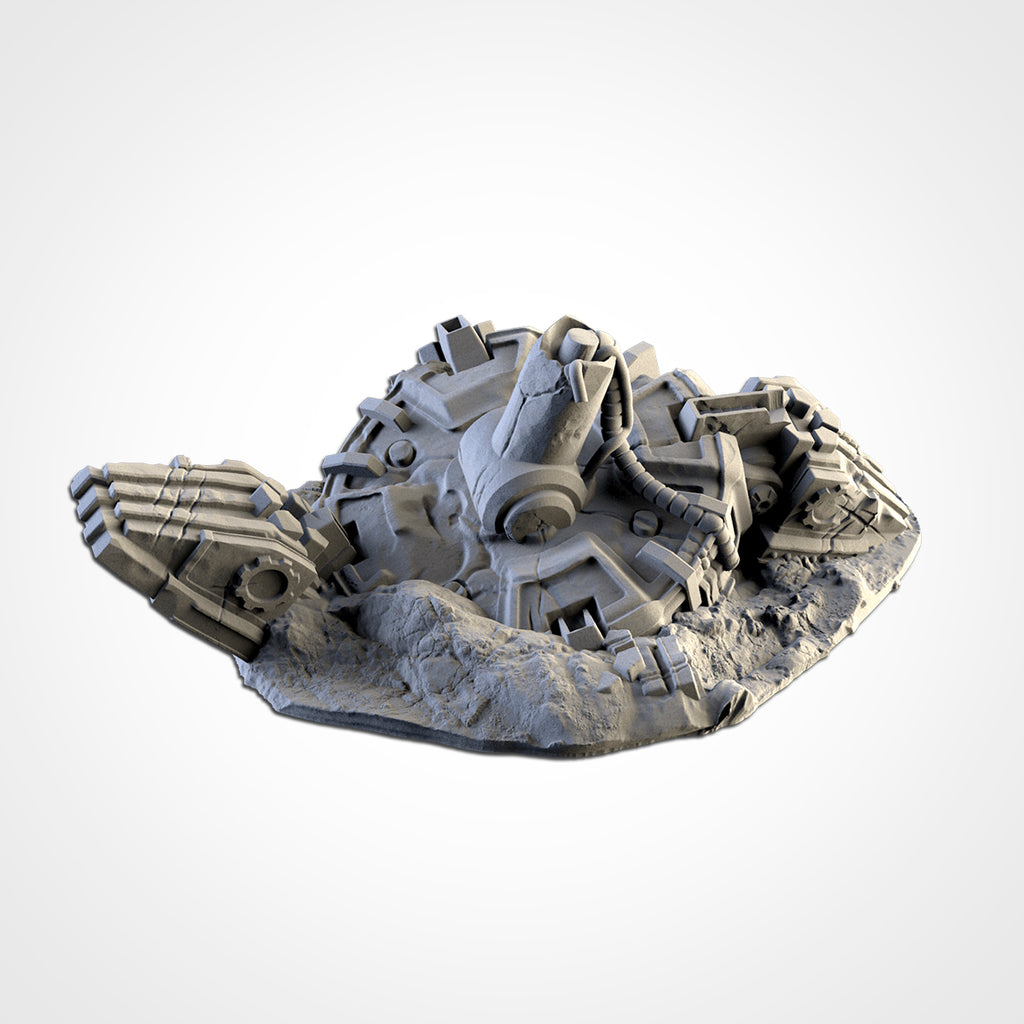 Crashed Titan