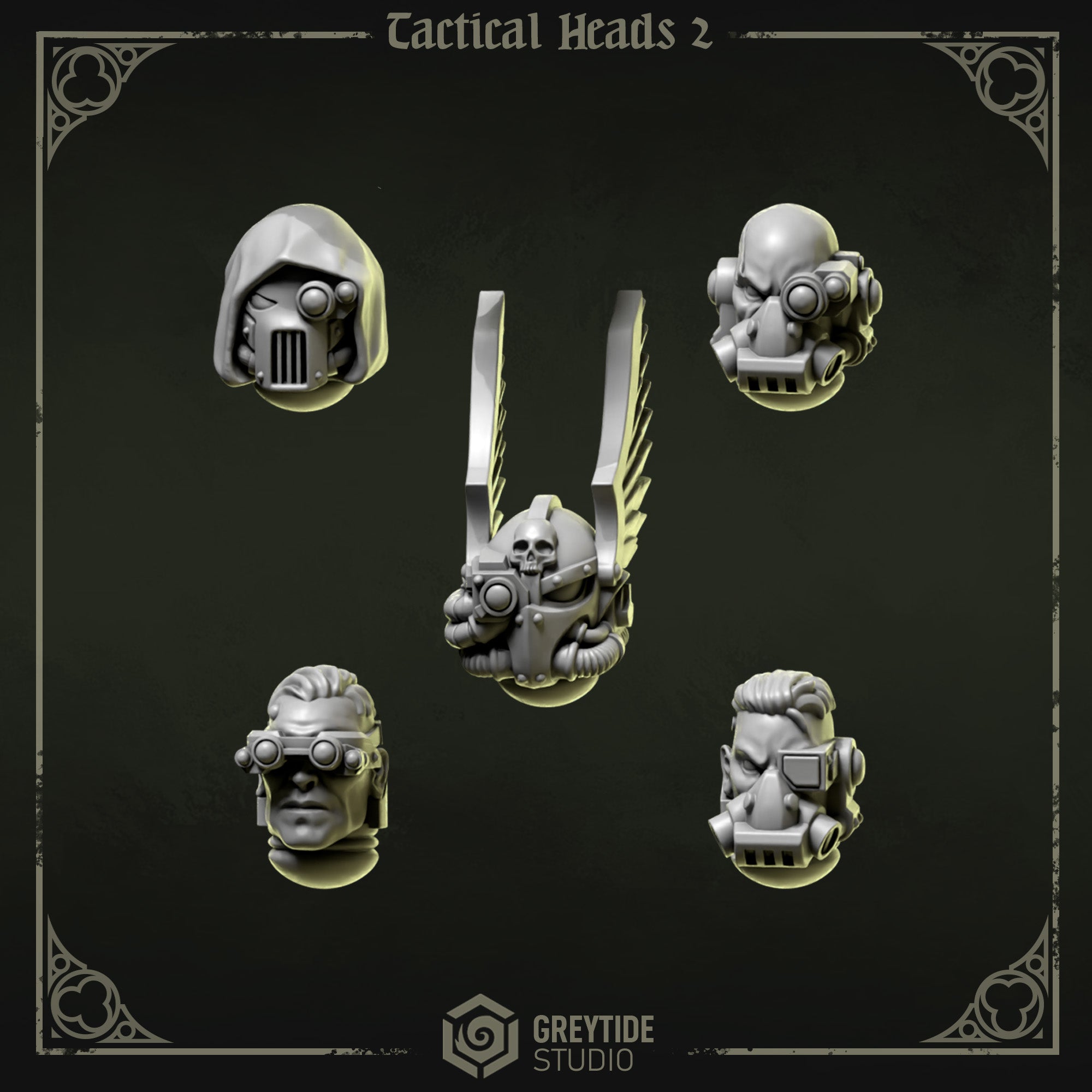 Lions Pride Tactical Heads