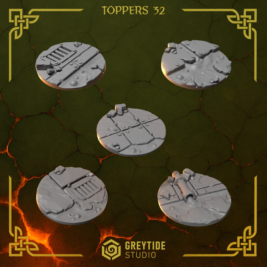 Anvil Wardens Base Toppers 32mm