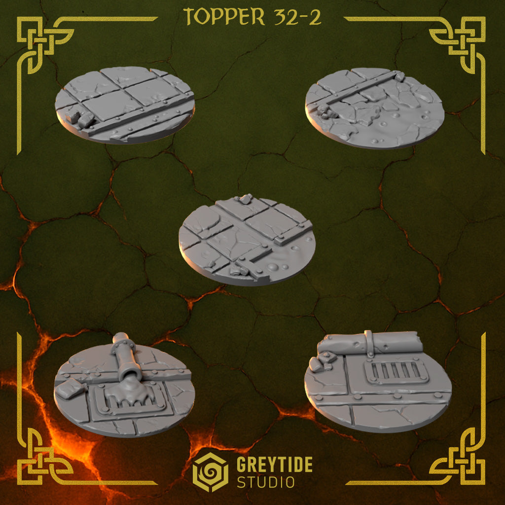 Anvil Wardens Base Toppers 32mm