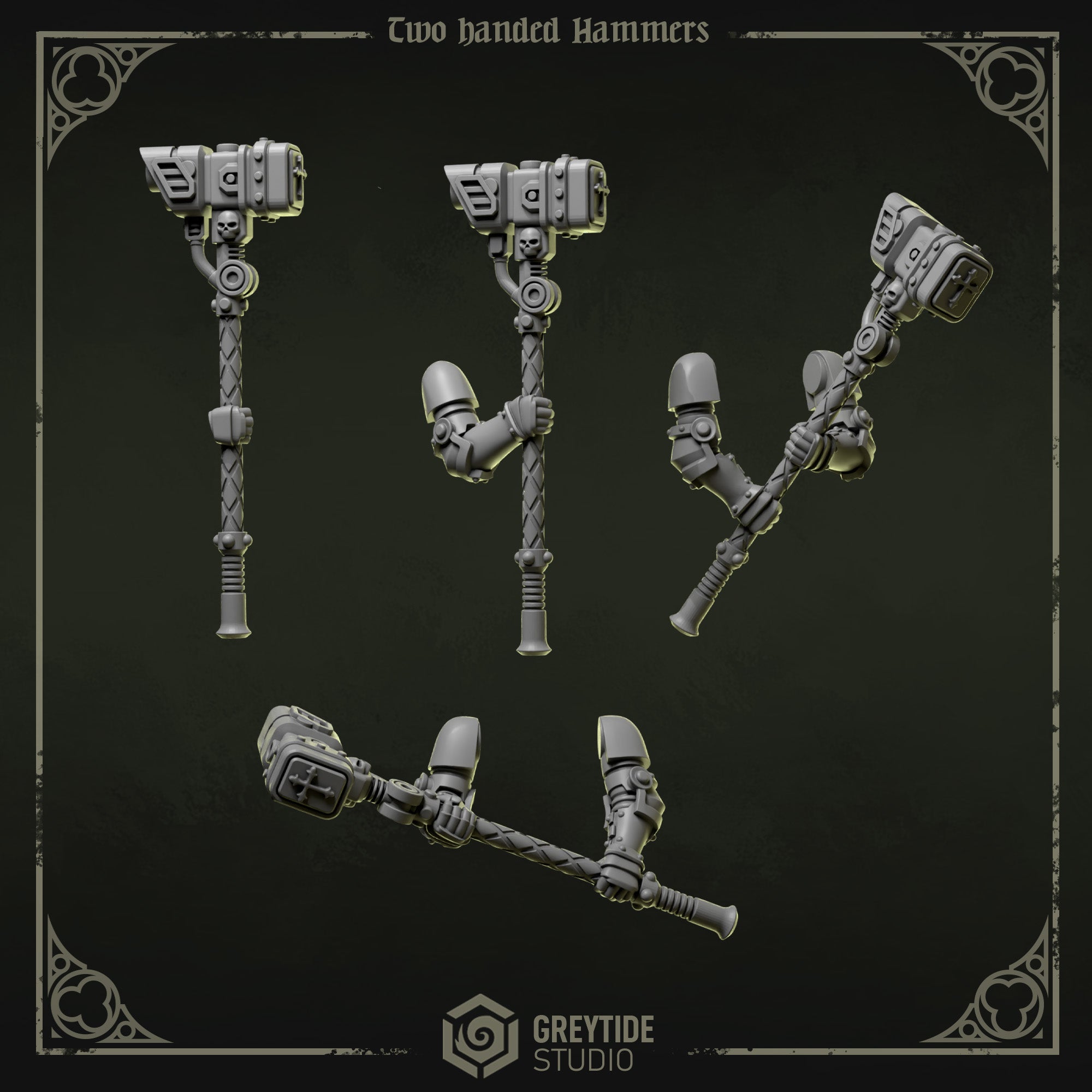 Lions Pride/Eternal Crusaders 2-Handed Hammers