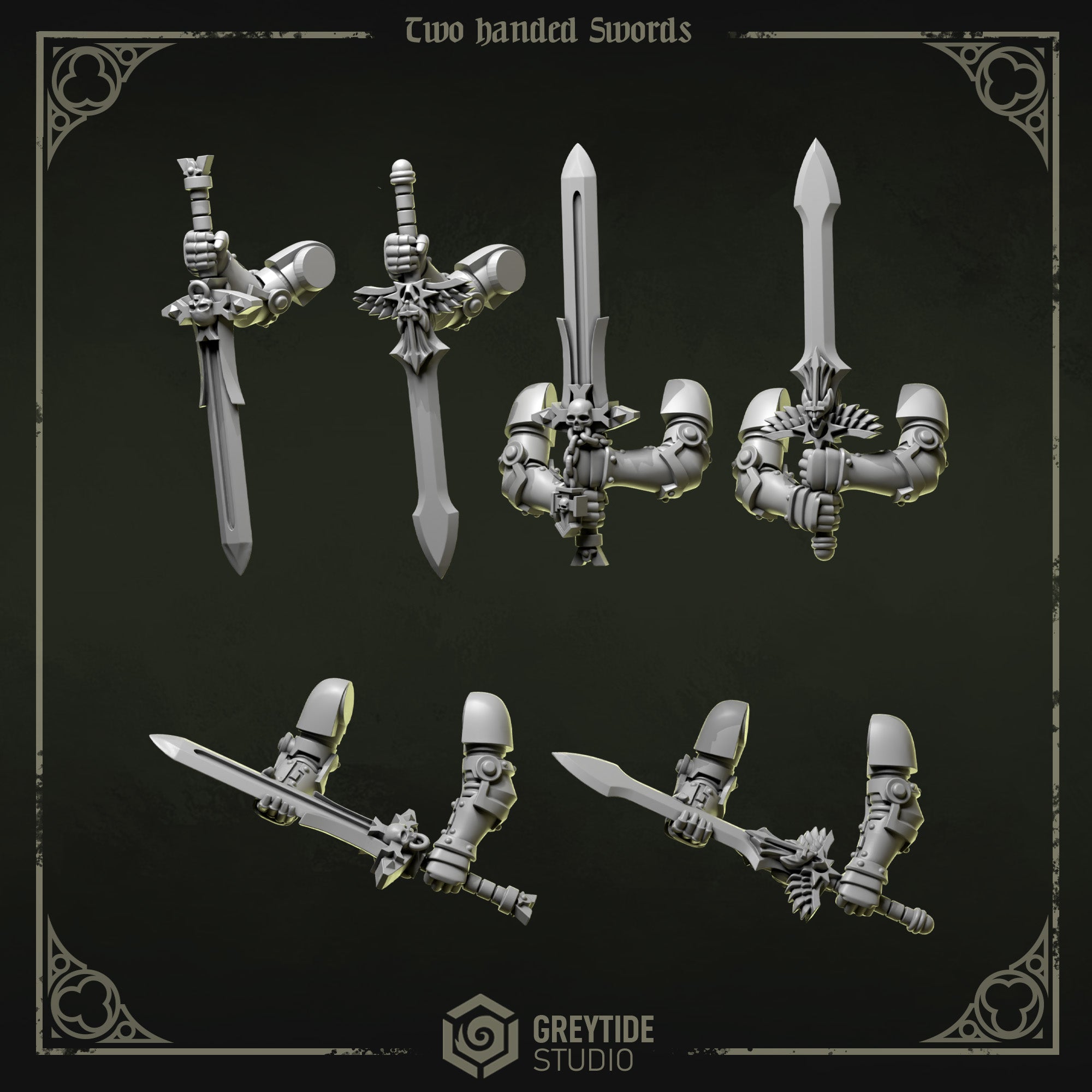 Lions Pride/Eternal Crusaders 2-Handed Swords