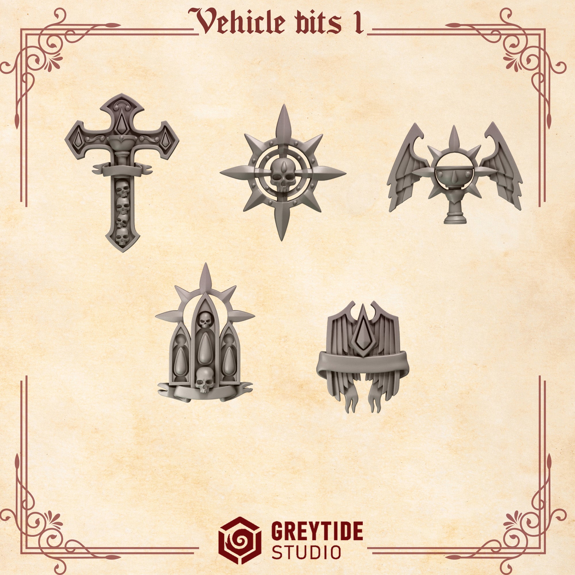 Crimson Lords Vehicle Bits
