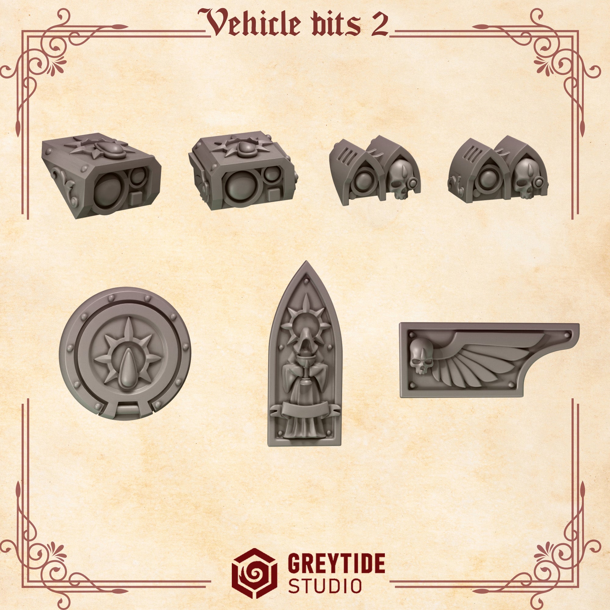 Crimson Lords Vehicle Bits