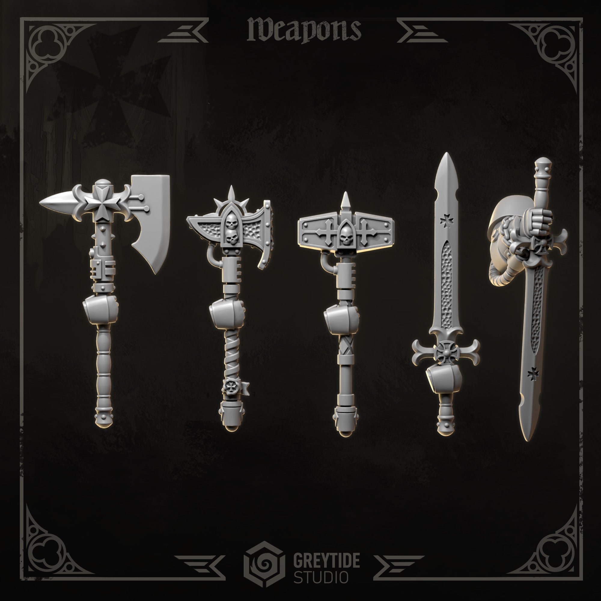 Eternal Crusaders Weapons (Big/Heavy)