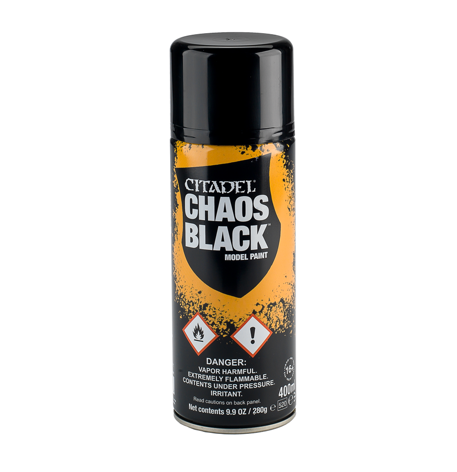 62-02 Chaos Black Spray Paint