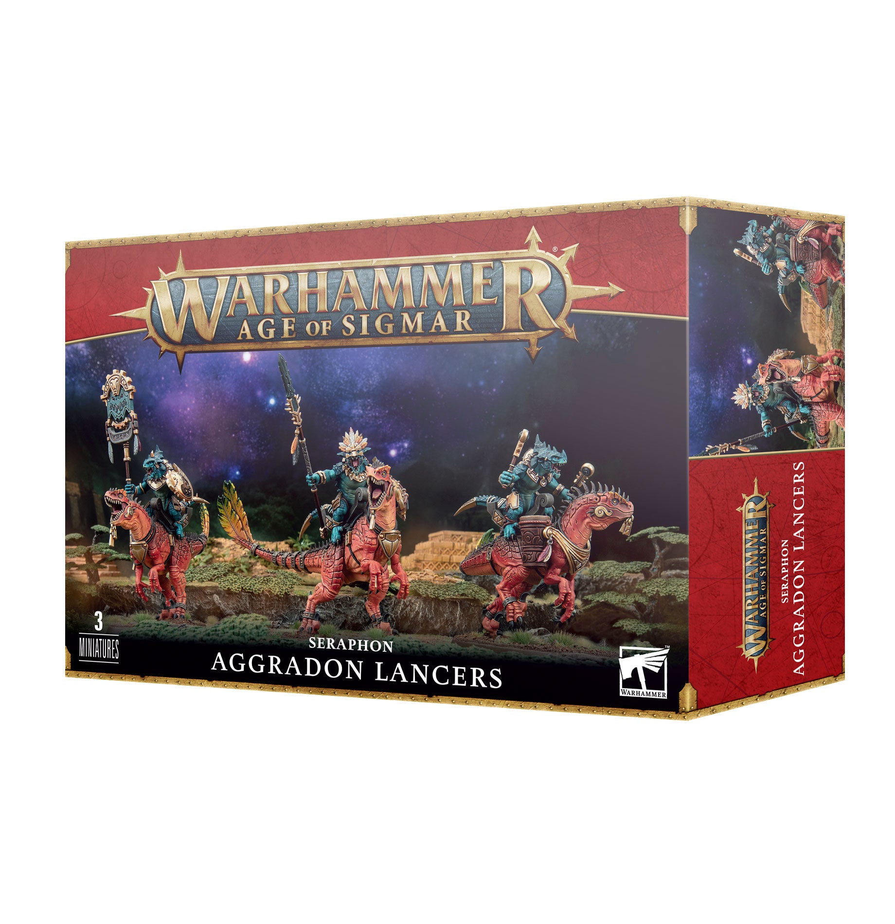 88-18 Seraphon; Aggradon Lancers