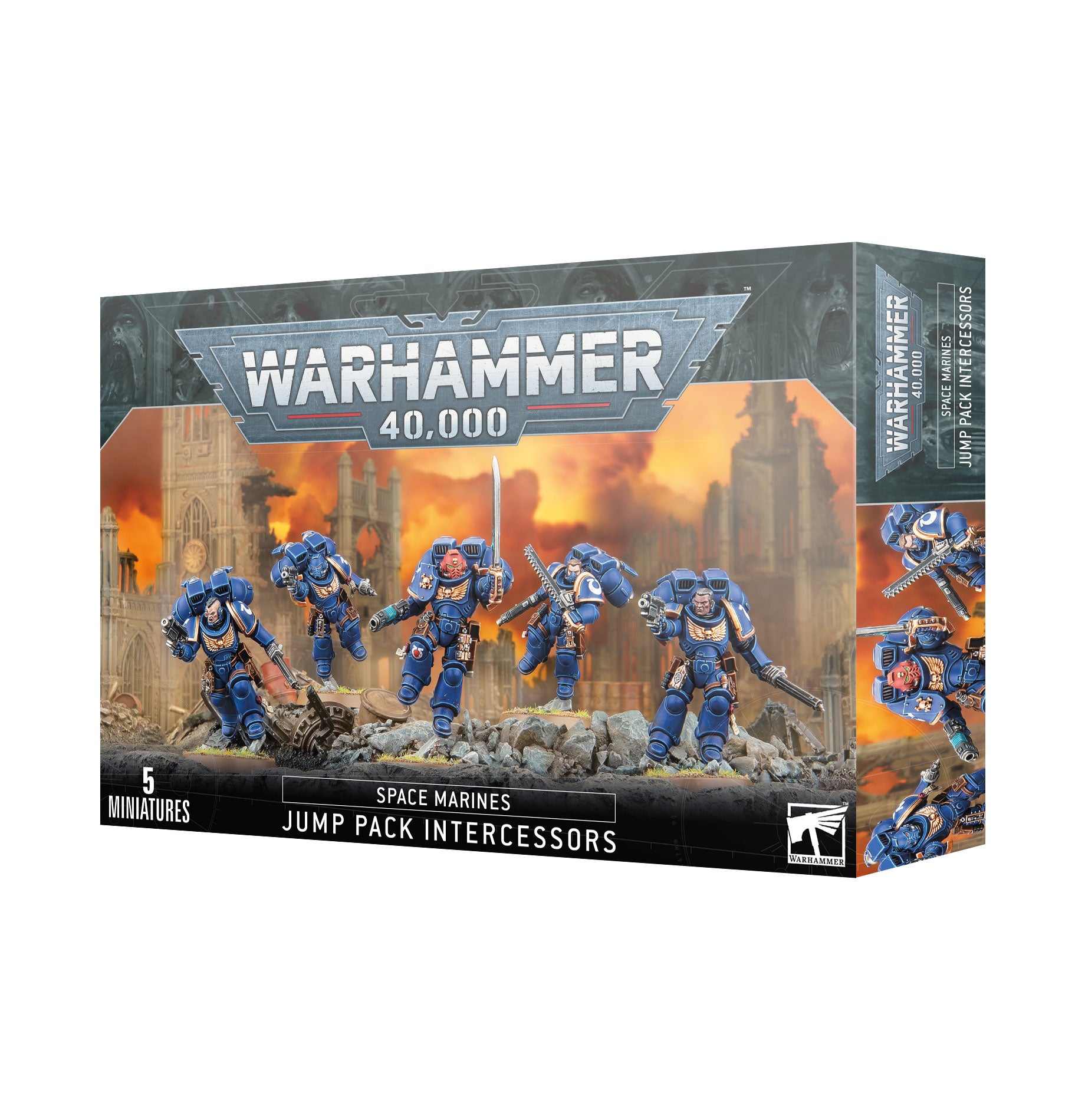 48-13 S/M Assualt Intercessors w/ Jump Packs