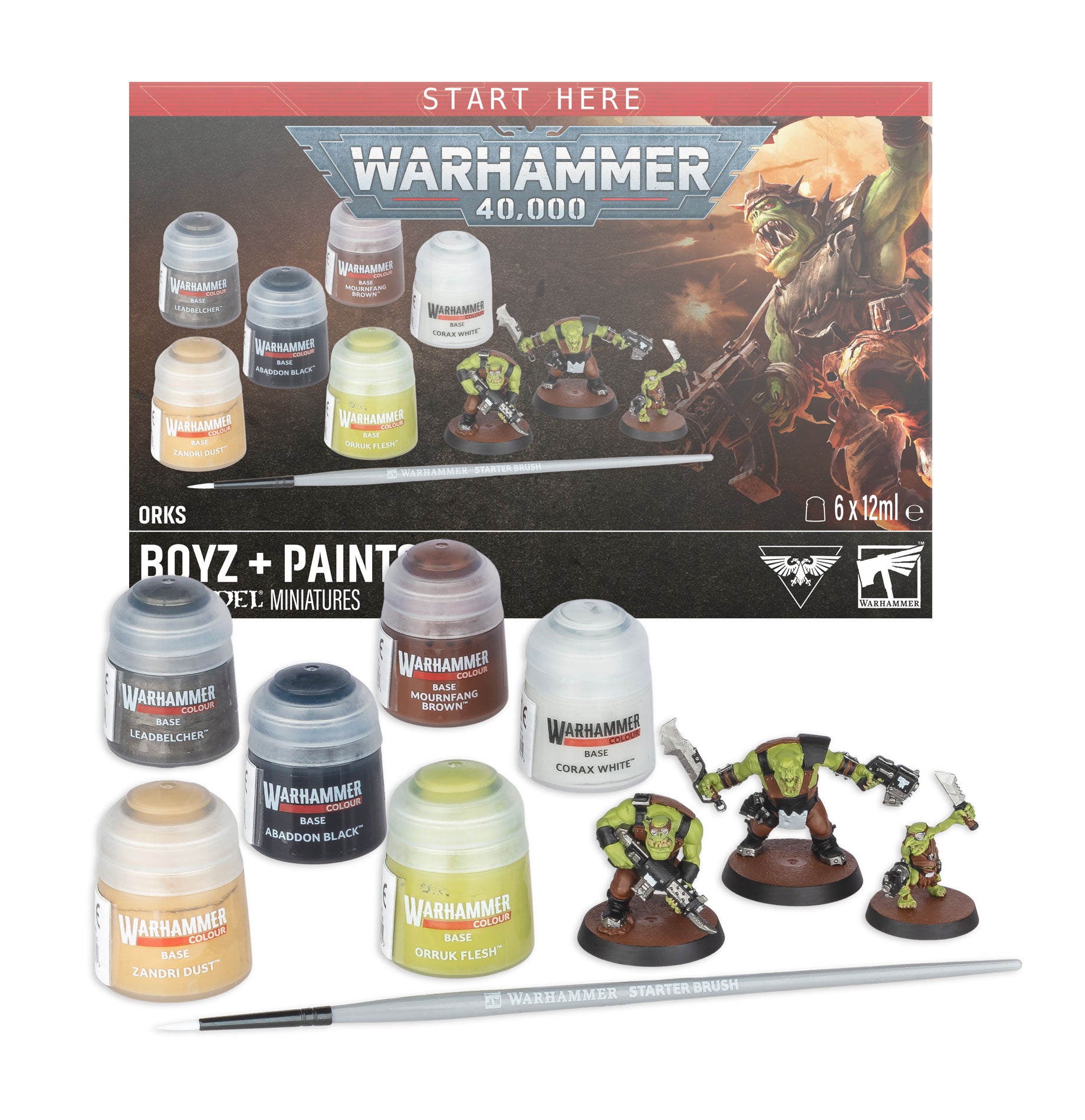 Orks: Boyz + Paint set